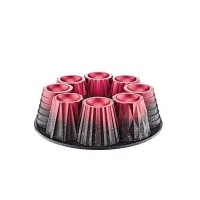 Formă de copt acoperire granit p/u brioșe 26cm, Muff Rosu