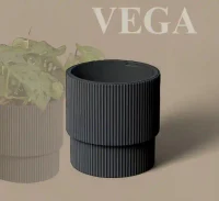 Ghiveci VEGA nr 3 Antracit 2