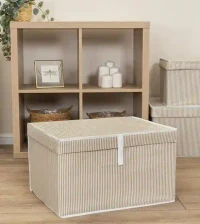 Cutie multifuncțională MINI 40x30x26 cm Bej