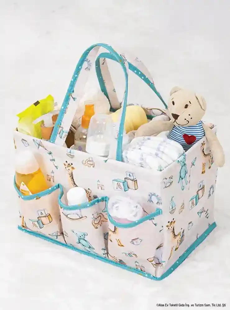 Geantă de îngrijire pentru copii 30x20x21 cm Albastru 2