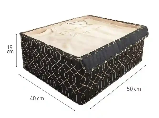 Cutie de depozitare ELEGANT sub canapea cu capac Pvc 51x39x19 cm 5
