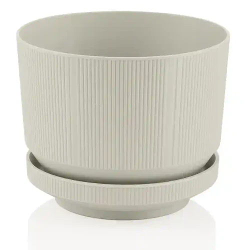 Ghiveci LUX nr 3 d23x19cm, 6L Gri verzui deschis