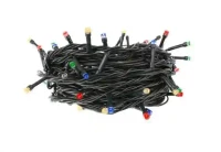 Гирлянда LED Декоративная, Многоцветная, 100 лампочек, 9 м, 8 режимов 2