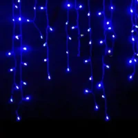 Ghirlanda Luminoasa Ploita LED, Albastra, 3m  8 Moduri de Iluminare 4