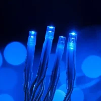 Ghirlanda Luminoasa Ploita LED, Albastra, 3m  8 Moduri de Iluminare 3