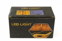 Светодиодная Гирлянда «Дождик», Тёплый Желтый, 90 LED, 8 Нитей