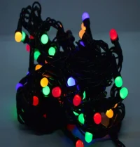 Ghirlanda LED Globule Mini, 100 LED-uri, 8 functii, Multicolor 3