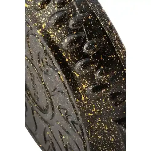 Tigaie 26 cm fără capac, granit, negru 5