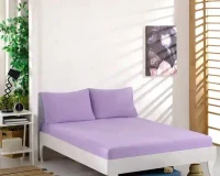 Set cearceaf cu feţe de perne, EVA Liliac 2