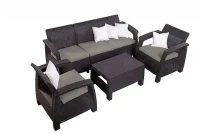 Set de mobilier de grădină NOVARA 4 piese