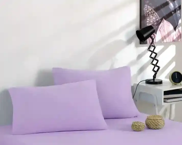 Set cearceaf cu feţe de perne, EVA Liliac 3