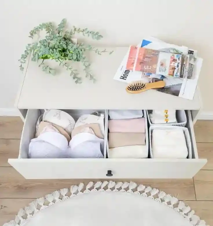 Set organizator pentru sertare 4 buc 4
