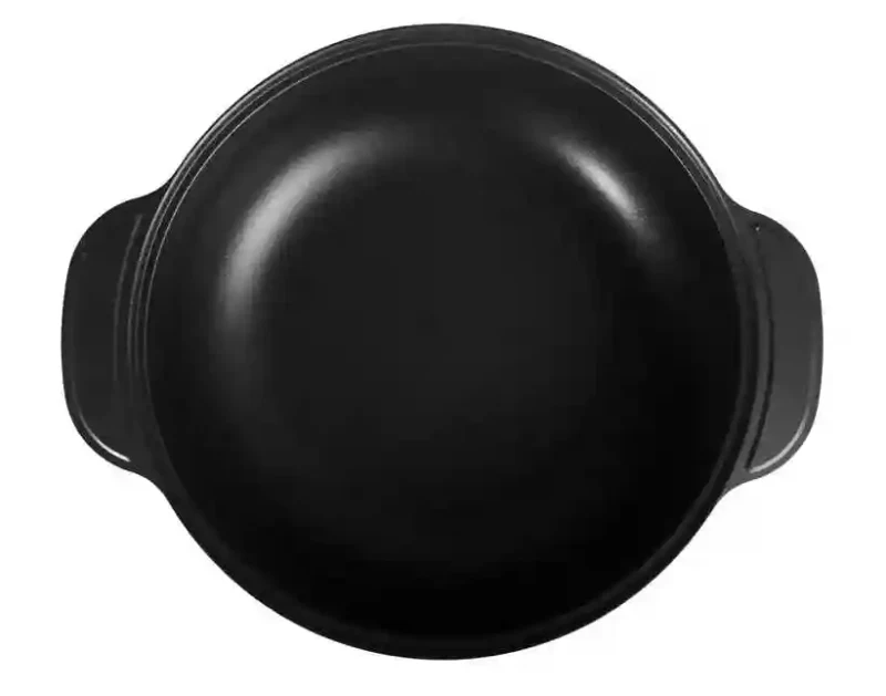 Tigaie WOK 32cm, adâncă+capac, cu acoperire titan, cupru 2