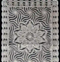 Brâu RUNNER la fața de masă Crem 38x122 cm 2