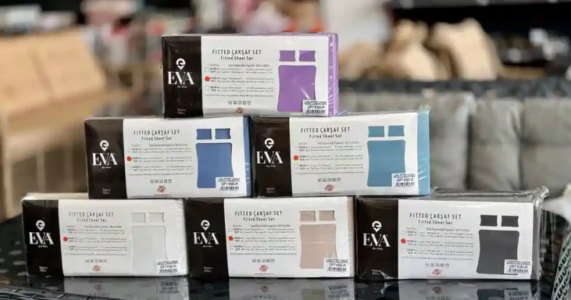 Set cearceaf cu feţe de perne, EVA Cappuccino 6