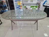 Стол из ротанга 180х100см 3
