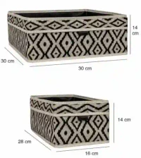Set organizator BOHE pentru raft si sertar  2 buc 6