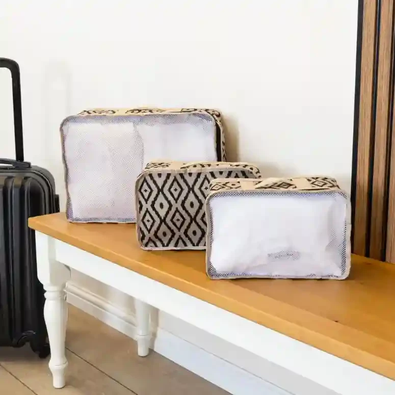 Set organizator BOHE pentru valiza de calatorii 3 buc 2