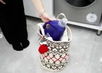 Coș pentru depozitare în stil covor 37x30 cm 6