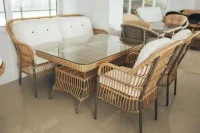 Set de mobilier de grădină TRUVA TEA 4 piese
