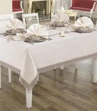 Set de masă 26 buc IUTE 160X300 Cappuccino