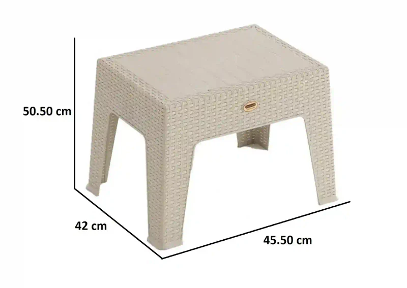 Măsuță pentru cafea din plastic BABEL Cappuccino 2