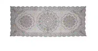 Brâu SOMEN la fața de masă Gri 38x95 cm