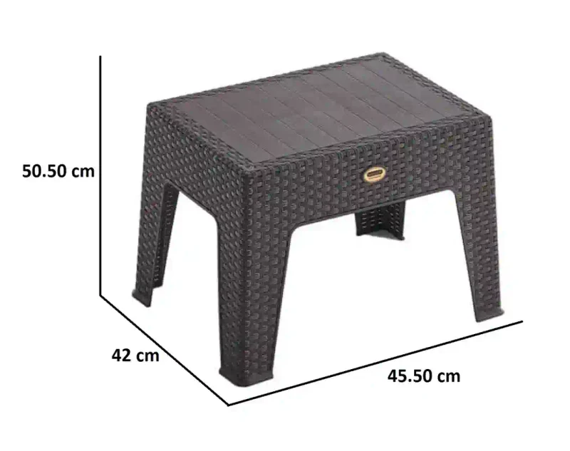 Măsuță pentru cafea din plastic BABEL Maro 2
