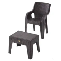 Măsuță pentru cafea din plastic BABEL Maro 3